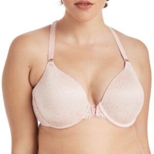Pale pink Maidenform Women's 34DD Pure Genius Pale Pink Racerback Bra